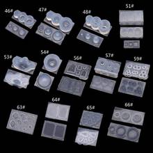 Molde de resina para mel feito a mão de tamanho pequeno, 3d, tigela, tambor, comida, brincadeira, pão, torrado, silicone, ferramenta de fabricação 2024 - compre barato