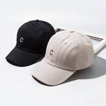 Unisex Embroidery Letter Dad Hat Summer Women Men Baseball Cap Solid Color Cotton Adjustable Visor Caps 2024 - buy cheap