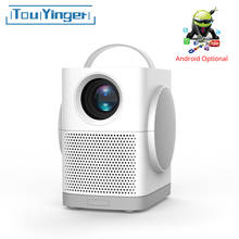 TouYinger H1 портативный мини-проектор, поддержка Full HD видео, bluetooth, лучший проектор для детей, домашний кинотеатр, кино, 3000 люмен 2024 - купить недорого