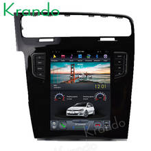 Krando Android 9.0 10.4" verticial screen car radio gps for Volkswagen Golf 7 2013-2019 GPS multimedia player radio para coche 2024 - buy cheap