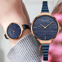 Fantor женские часы Топ люксовый бренд маленькие наручные часы женские элегантные розовое золото водонепроницаемые женские часы relogio feminino 2024 - купить недорого