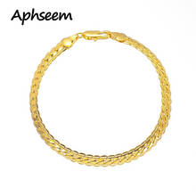 2020 New Couples Bracelets Bangle For Men Women Lovers Charm Unisex Gold Silver Color Link Chain Engagement Jewelry Gift 2024 - buy cheap