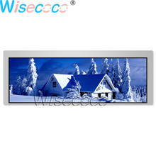 Wisecoco-Panel LCD de barra Ultra ancha, pantalla de 9,1 ", 822x260 IPS TFT, LQ091B1LW01, 50K, larga vida útil, LVDS, 30 Pines, para PC de juego 2024 - compra barato