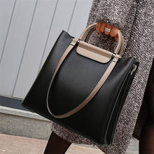 Fashion Women Pu Leather Handbag Large Capacity Ladies Shoulder Bag High Quality Female Tote Messenger Bags Casual Crossbody Bag 2024 - buy cheap