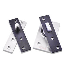 1set 360 Degree Rotation Door Shaft Stainless Steel Heavy Duty Hidden Hinges Mute Up and Down Pivot Hinge Furniture Hardware 2024 - buy cheap