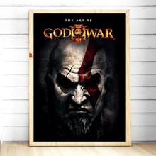 Pósteres e impresiones de figuras de videojuegos de God Of War, pintura impresa en lienzo, imágenes artísticas de pared, decoración del hogar para decoración de sala de estar 2024 - compra barato