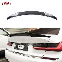 Carbon Fiber / FRP Rear Spoiler Boot Lid Duck Wings For BMW 3 Series G20 G28 320i 330i 2019-2020 ABS Black Car Styling 2024 - buy cheap