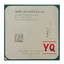 AMD A6-Series A6-3670K A6 3670 k 2,7 ГГц Quad-Core Процессор процессор AD3670WNZ43GX гнездо FM1 2024 - купить недорого