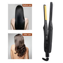 Kemei-alisador de pelo eléctrico profesional para mujer, plancha plana, rizador de pelo, herramientas de peinado 2024 - compra barato