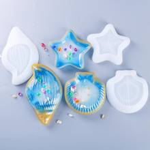 Marine Theme Fondant Mold Starfish Conch Shell Silicone Mold DIY Craft 3D Candle Silicone Moulds Cake Decoration Tools 2024 - buy cheap