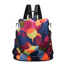 Female Oxford Cloth Travel Shoulder bag Multifunction Women's Backpack 2021 Teenager Girls Schoolbag Casual Anti Theft Backpacks 2024 - buy cheap