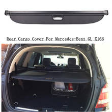 For Mercedes-Benz GL X166 GL350 400 450 500 550 2013-2019 Rear Cargo Cover Partition Curtain Screen Shade Trunk Security Shield 2024 - buy cheap