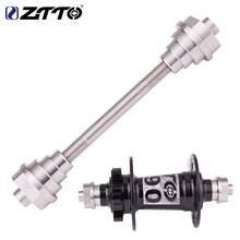 ZTTO Front hub Truing Stand Adapter Tool 20mm 15mm 12mm wheel to 9mm QR Thru Axle Adaptor 100x15 100x12 to 9mm Quick Release hub 2024 - buy cheap