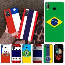 Funda de teléfono con bandera de Brasil, Tailandia, Chile, A21S para Samsung Galaxy, A01, A11, A31, A81, A10, A20E, A30, A40, A50, A70, A80, A71, A51 2024 - compra barato