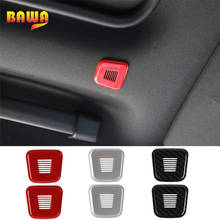 BAWA Car Roof Microphone Speaker Decoration Cover Sticker for Dodge Challenger 2015+ ABS Interior Mouldings Stickers 2024 - buy cheap