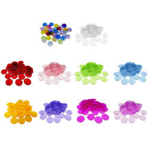 Marcadores de Bingo de Casino, suministros divertidos, accesorios de juego de Bingo, multicolor, 100 Uds. 2024 - compra barato