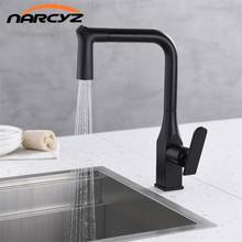 Kitchen Faucets Black Pull Out Kitchen Tap Single Handle Swivel 360 Degree Water Hot and Cold Single Handle Mixer Tap XT-242 2024 - buy cheap