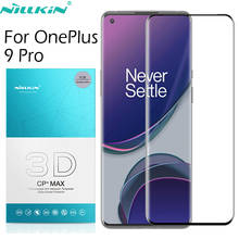 For OnePlus 9 Pro Glass Nillkin Full Cover Tempered Glass Screen Protector 3D DS+MAX CP+MAX Safety Film For 1+9 Pro 2024 - buy cheap