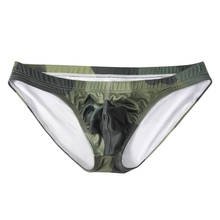 Sexy Underwear Men Briefs Men Bikini Gay Men Underwear Breathable Male Panties Men's Ice Silk Underpant Camouflage Jockstrap 2024 - buy cheap