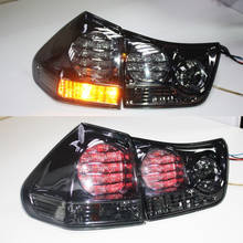 4 шт. светодиодный задний фонарь для herrier Kluger 2003-2009 год черный дым для Lexus RX300 RX330 RX350 задний фонарь светодиодный задний фонарь 2024 - купить недорого
