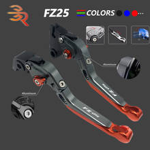 FZ 25 For Yamaha FZ25 Lever Adjustable Folding CNC Brake Clutch Levers Motorcycle Accessories Equipments Parts 2017 2018 2024 - buy cheap