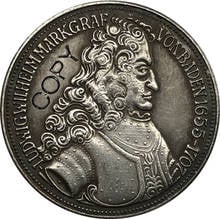 Moneda de copia de 5 marcos 1955 de Alemania, 29MM 2024 - compra barato