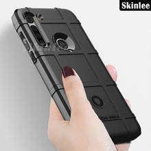 Защитный чехол Skinlee для Moto G8 Power, прочный силиконовый защитный чехол в стиле милитари для Motorola G8, чехол 2024 - купить недорого