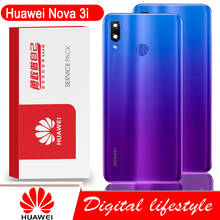 For Huawei Nova 3i Battery Cover Back Glass Housing Rear Door Huawei Nova 3i Battery Cover With Camera Lens Replacement 2024 - buy cheap