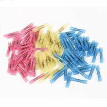 50/25PCS 10-22AWG Heat Shrink Crimp Butt Terminals Waterproof Insulated Electricals Cable Wire Connectors Assortment 2024 - buy cheap