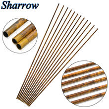 Flecha de carbono de camuflaje de 30 pulgadas, Spine250-600 de eje, od7.2 mm, id6.2 mm, arco recurvo para tiro con arco de caza 2024 - compra barato