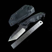 Tactical knife EDC High Hardness K Sheath G10 Handle Camping Hunting Knife Survival  Straight Fixed Blade Knife 2024 - buy cheap