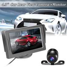 4.3 Inch TFT LCD Wireless Cameras Car Monitor Display Reverse Camera Parking System For Car Rearview Monitors Reversing 2024 - buy cheap