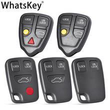 WhatsKey Remote Key Shell For VOLVO C30 C70 V40 V50 V60 V70 V90 S40 S60 S80 S90 XC40 XC60 XC70 XC90 Replacement Car Key Fob Case 2024 - buy cheap