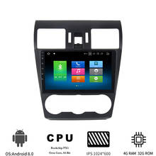 Android 9,0 Автомобильный мультимедийный плеер для Subaru Forester 2013 2014 2015 2016 радио 2 din gps Navi 8-ядерный 2.5D ips Экран BT RDS 2024 - купить недорого