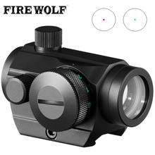1X28 Tactical Holographic Red Green Dot Sight Rifle Scope Project Picatinny Rail Mount 20mm with Laser QD Red Dot Sight 2024 - buy cheap