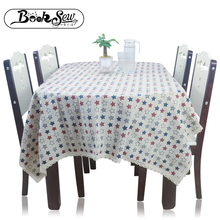 Booksew Stars Design With Lace Thick Table Cloth Dining Table Clothes Square Oval Table Cover For Party Wedding Mantel Outdoor 2024 - buy cheap