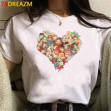 Женская футболка с принтом Fairy Tail, летняя футболка в стиле Харадзюку с винтажным принтом, 2021 2024 - купить недорого