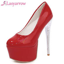 Lasyarrow 2020 big size 31-48 women sandals thin high heels platform women pumps summer fashion wedding party shoes ladies 2024 - buy cheap