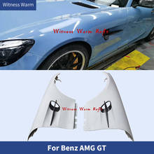 Высококачественные фонарики для Mercedes-benz Amg Gt, передний бампер, боковые крылья, Gtr стиль, комплект кузова автомобиля 2024 - купить недорого