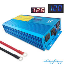 DC 12V/24V To AC 50Hz 60Hz 110V/220V 3000W US/Universal LCD & LED Display Pure Sine Wave For Car/Home Brand New Power Inverter 2024 - buy cheap