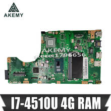 Akemy TP550LA Laptop motherboard For Asus TP550LA TP550LN TP550LD TP550L TP550 Test original mainboard 4G RAM I7-4510U 2024 - buy cheap