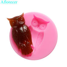 Owl Shape Silicone Mold Soap Fondant Chocolate Moulds Candy Cake Molds Embossed Baking Molds DIY Christmas Decoration Tools 2024 - buy cheap