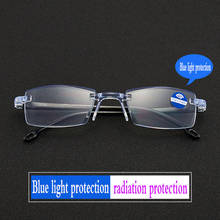 Пресбиопические очки для мужчин, женщин, мужчин, портативные ульсветильник кие очки для дальнозоркости с защитой от сисветильник лучения, компьютерные очки для дальнозоркости 2024 - купить недорого