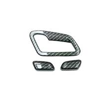 Для Skoda Superb автомобильный вспомогательный чехол для регулировки сидений автомобиля накладка 2016 2017 2018 ABS матовое/углеродное волокно автомобильные аксессуары для стайлинга 2024 - купить недорого