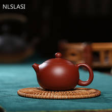 Tetera Yixing de arcilla púrpura xishi, tetera hecha a mano, juego de té Guanyin zisha, Dahongpao, 188 Filtro de agujero de bola, 80ml 2024 - compra barato