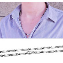 Free shipping sliver 18-20 inch stainless steel jewelry DIY pendant necklace chain lobster clasp for pendant 2024 - buy cheap