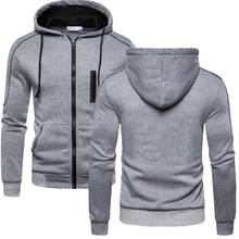 2021 Fashion Men Casual Zipper Sweatshirt Hoodies Costume Tops Sports Pullover Hooded Jacket Coat Male Cardigan Hoody Outwear 2024 - buy cheap