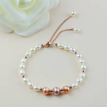 Wholesale Price HOT CHEAP Freshwater Real Natural Pearl Bracelet Bangle Jewelry for Party Gift 10pcs/lot 2024 - buy cheap