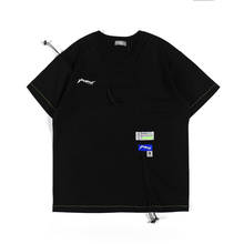 Camisetas de algodón para hombres y mujeres, camisa de alta calidad con diseño sencillo y sencillo de Ader, con errores, decoración con cordón, color gris, 2020 2024 - compra barato
