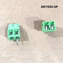 Conector de bloque de terminales PCB de 5000mm de paso, 7,62 Uds., Pin recto 2P 3P XK7620 Morsettiera 300V 30A Bornier Combinable 2024 - compra barato